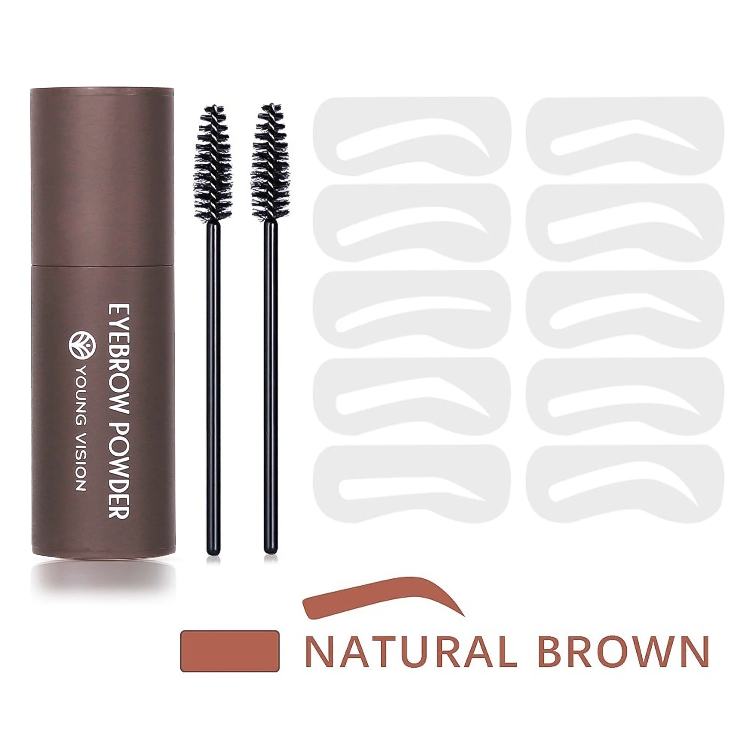 Waterproof Eyebrow Pomade with Shaping Kit - Vivian