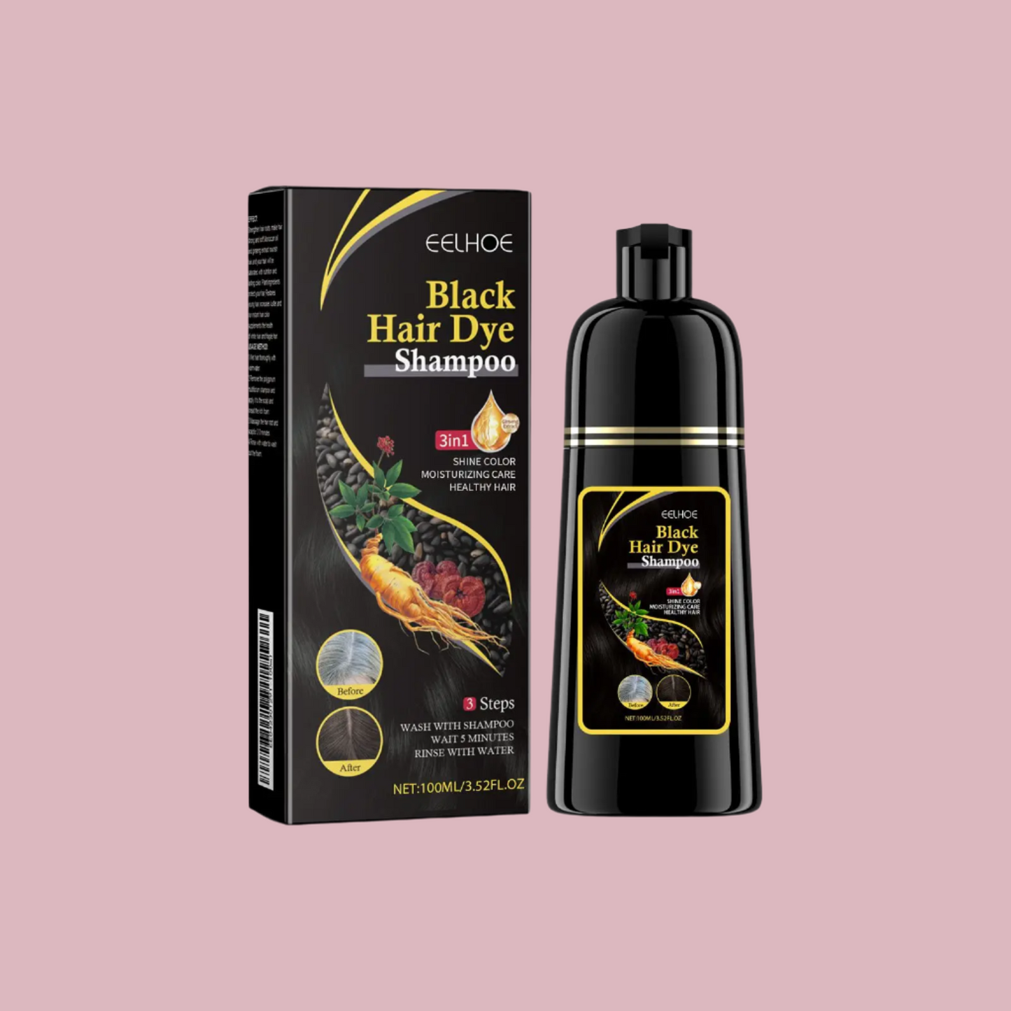 Hair dye shampoo