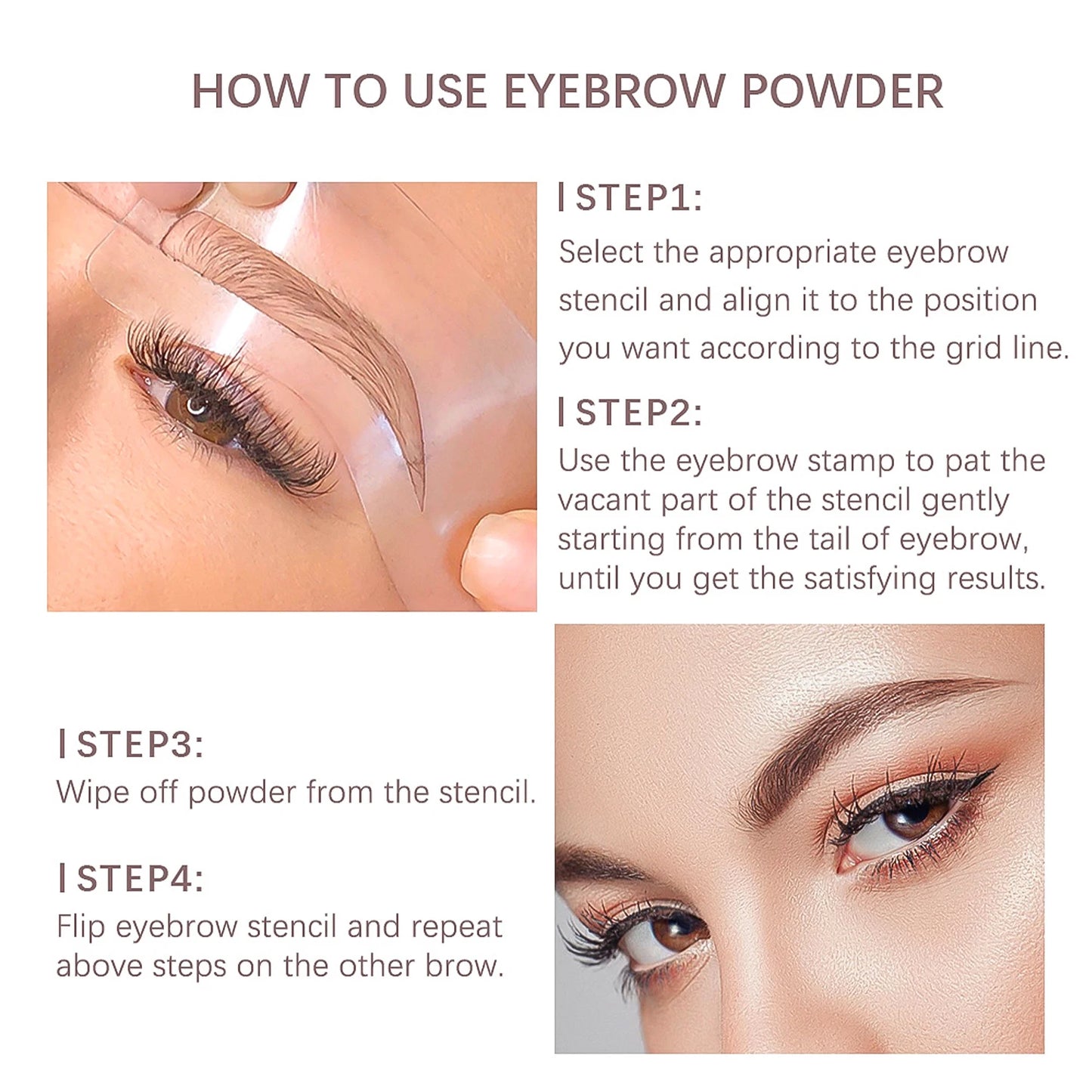 Waterproof Eyebrow Pomade with Shaping Kit - Vivian