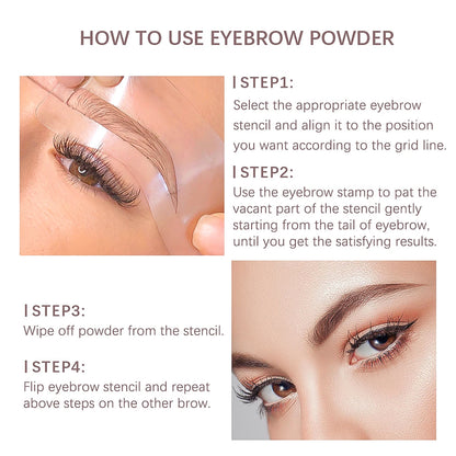 Waterproof Eyebrow Pomade with Shaping Kit - Vivian