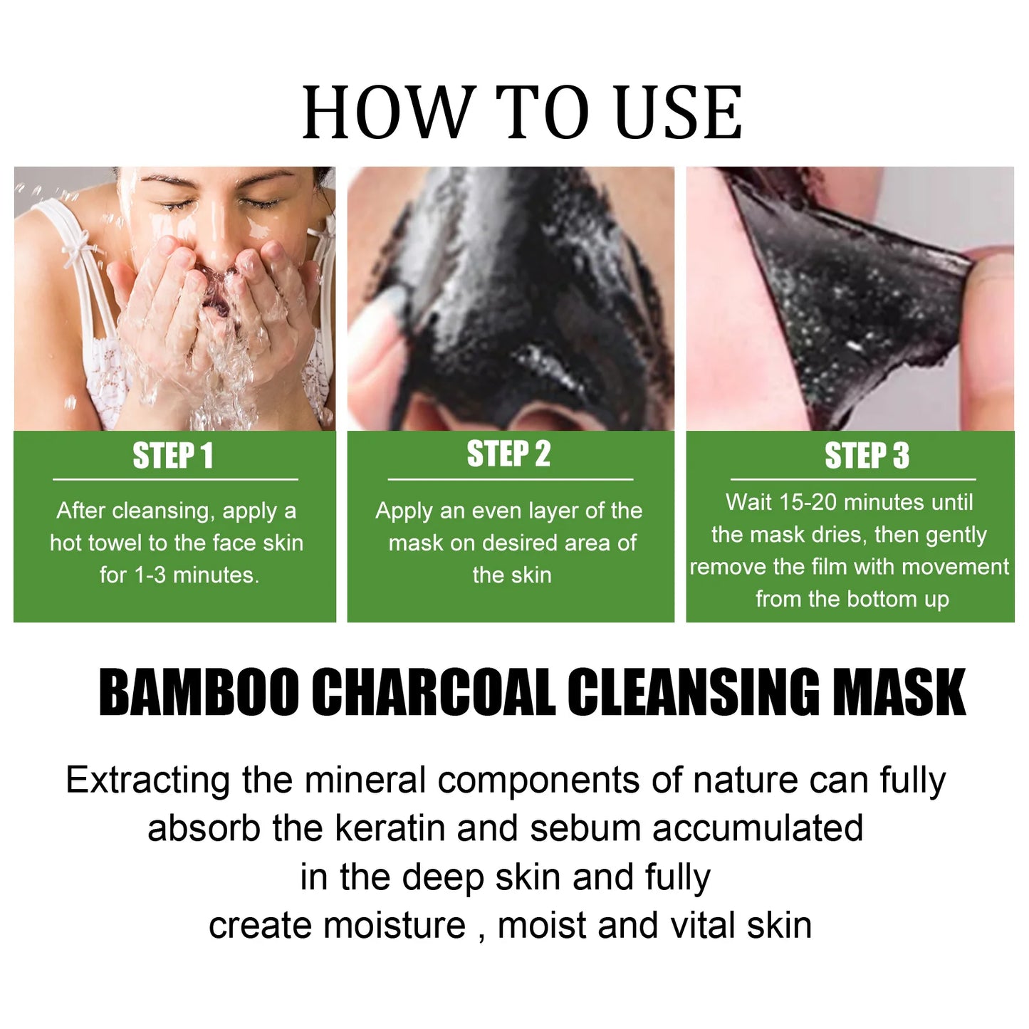 Blackhead removal mask