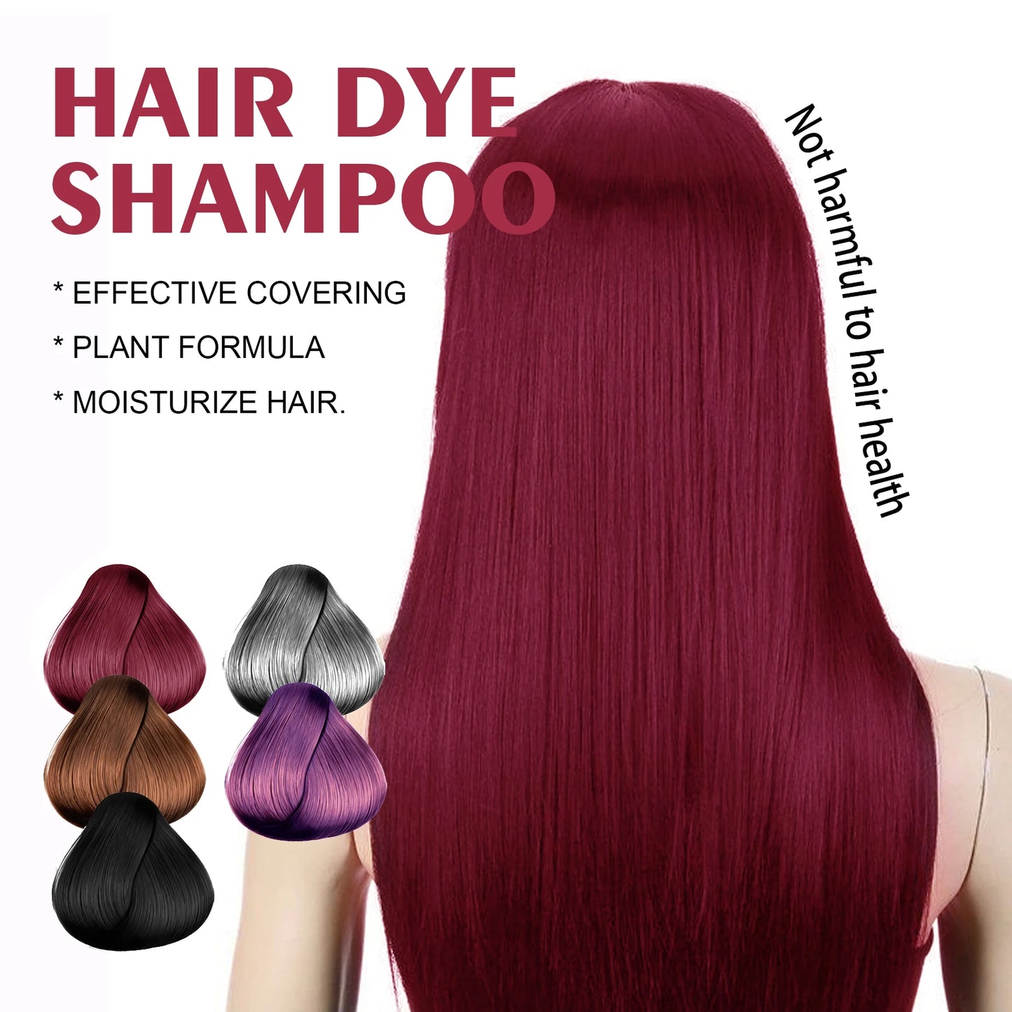 Hair dye shampoo