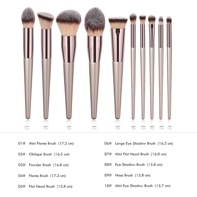 Makeup brush set - Vivian