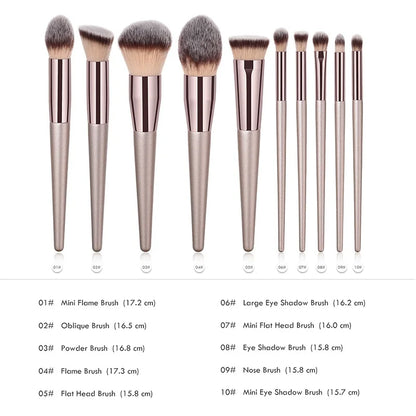 Makeup brush set - Vivian