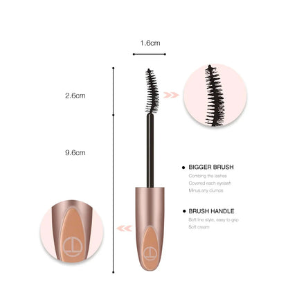 Mascara for lengthening eyelashes