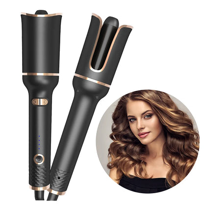 Automatic Rotating Ceramic Hair Curler - Vivian