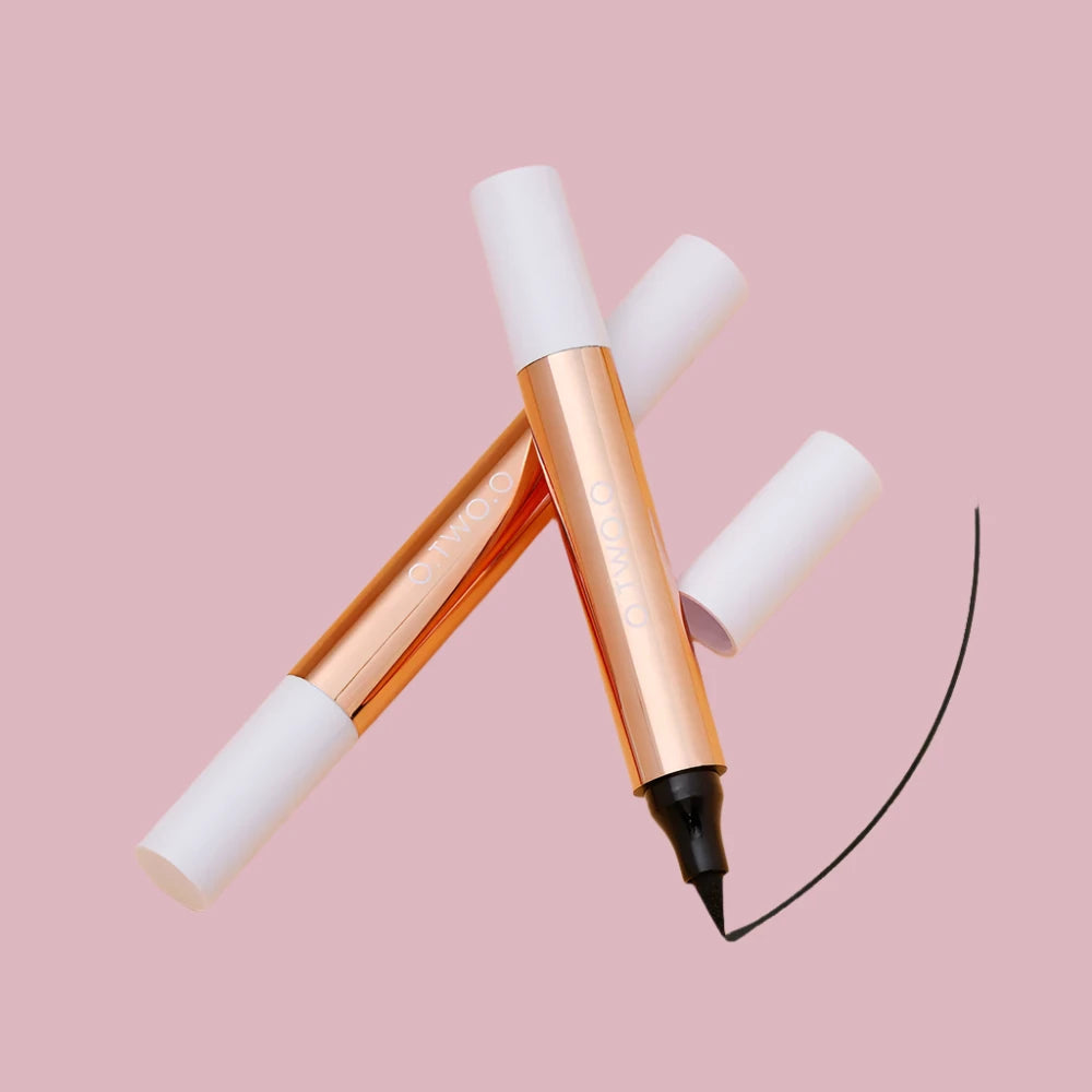 Dual-ended quick-dry liquid eyeliner