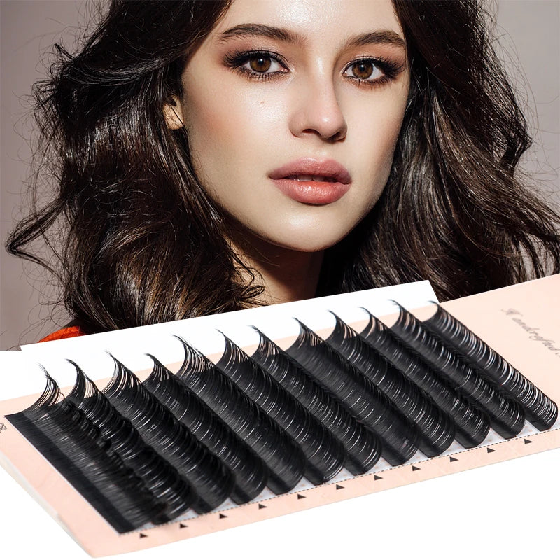 Soft individual false eyelashes