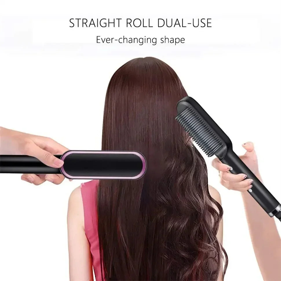 Negative Ionic Hair Straightener. 3 in 1 - Vivian