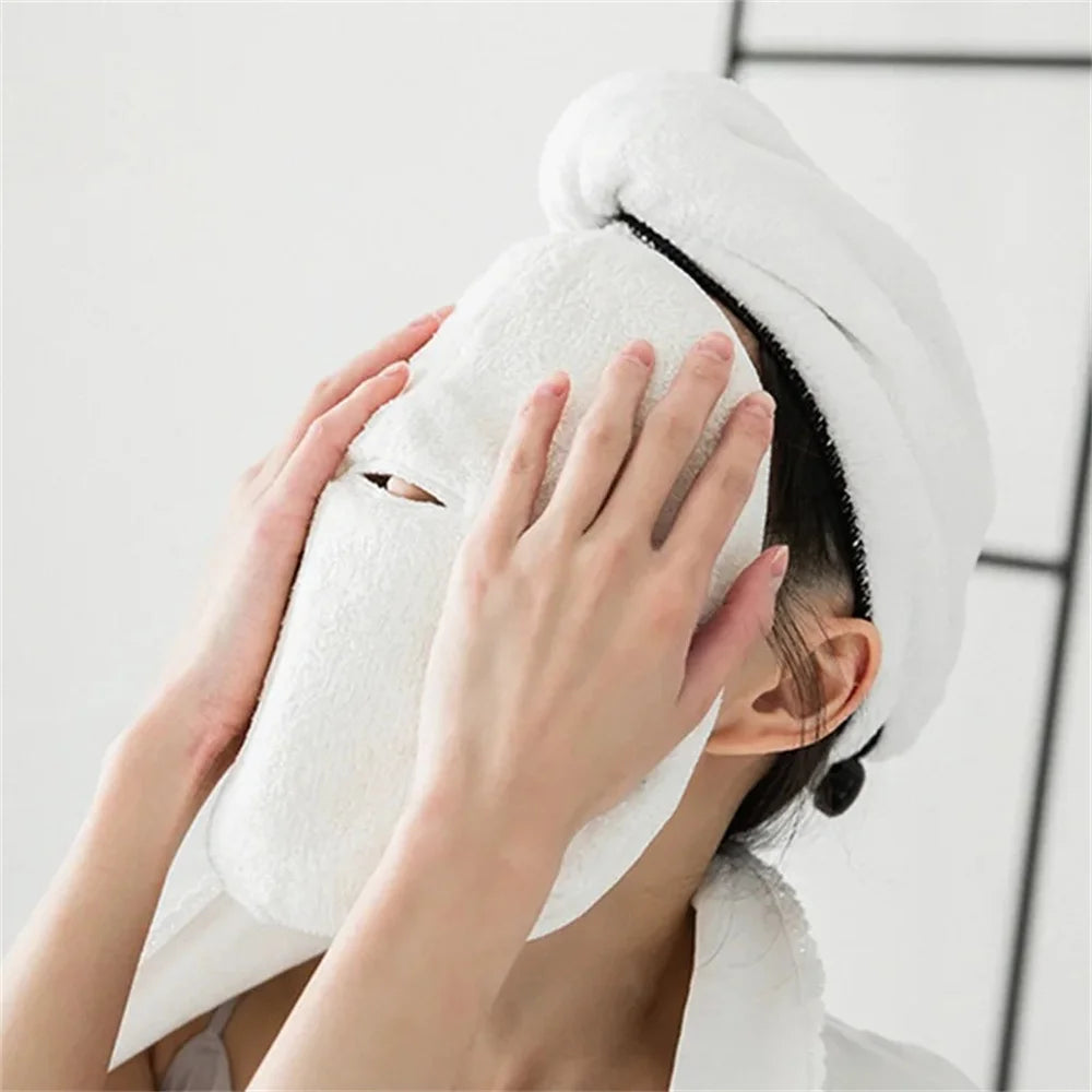 Cotton Hot Compress Towel, Skin Pore Cleanser - Vivian