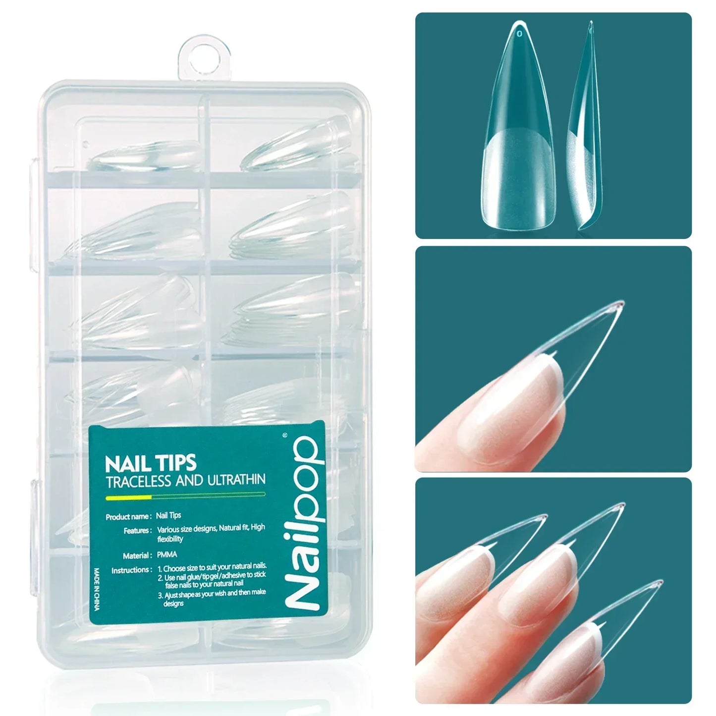 Acrylic Nails Artificial Nails 120pcs