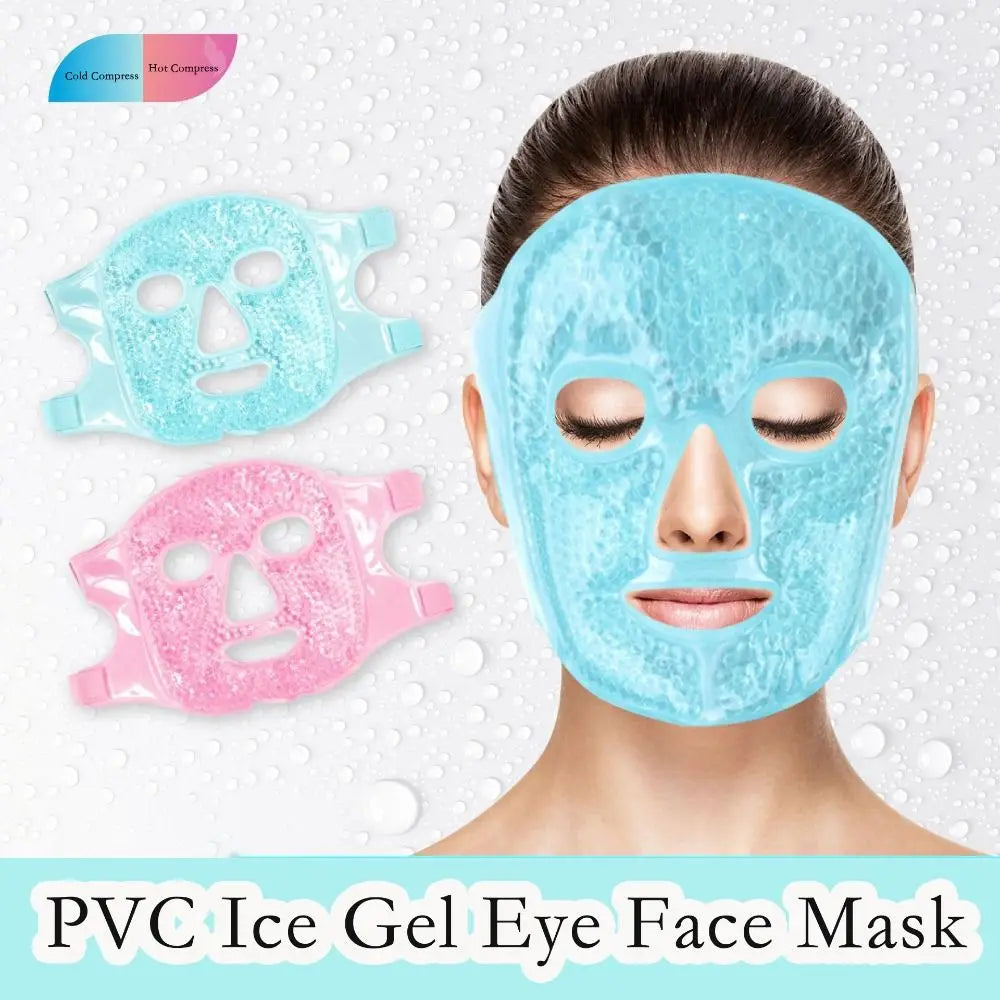 Ice Gel Face Mask for Fatigue Relief Hot and Cold Reusable - Vivian