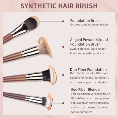 Tapered highlighter brush - Vivian