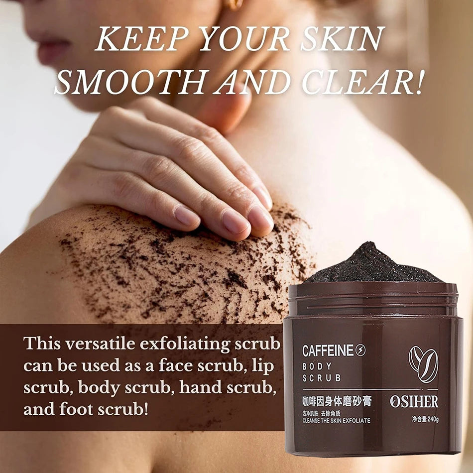 Arabic coffee body scrub to lighten and soften the skin - Vivian