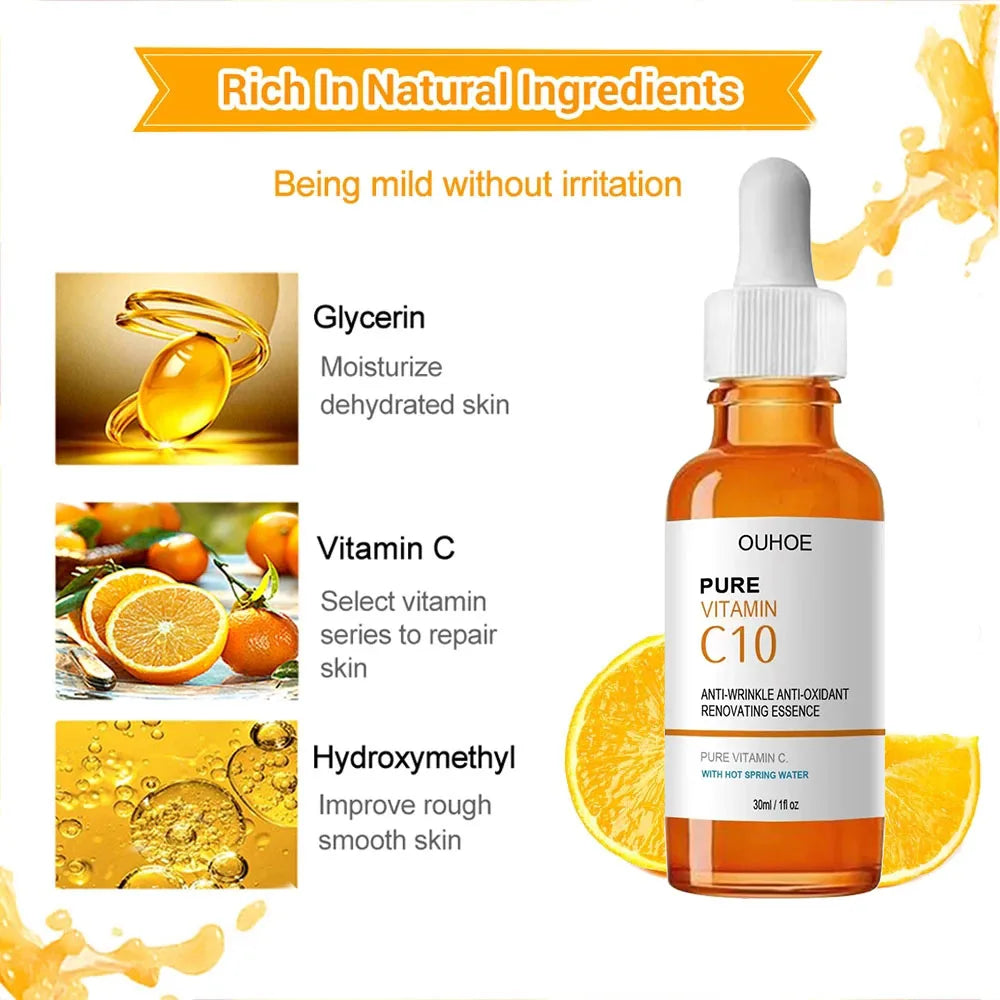 Vitamin C Serum for Wrinkle Removal and Skin Tightening - Vivian