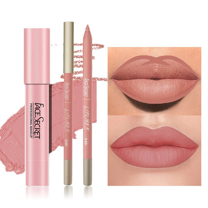 Matte Lipstick Set, Waterproof Long Lasting - Vivian