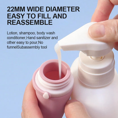 Portable Silicone Refillable Bottle - Vivian