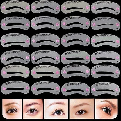 Eyebrow Shaping Templates - Vivian