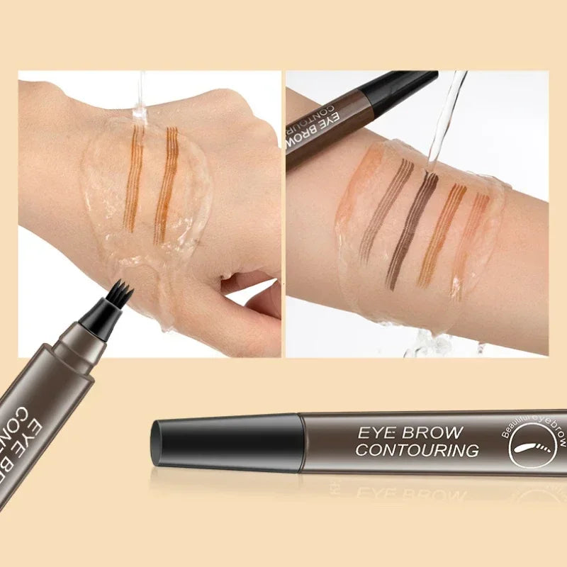 Stencil-Enhanced Fine Brow Pencil