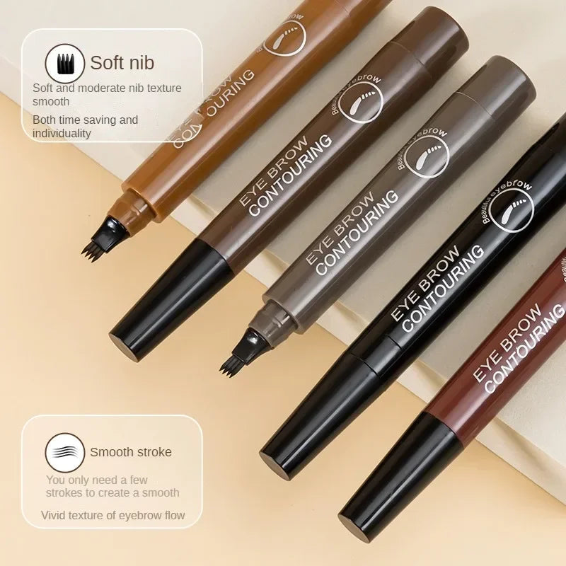 Stencil-Enhanced Fine Brow Pencil