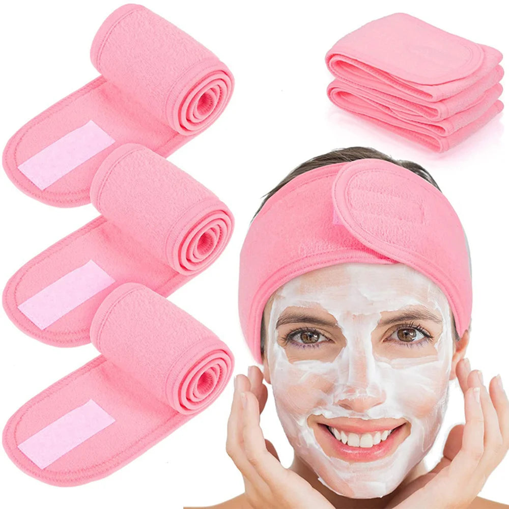 Headband for shower, makeup and face washing - Vivian