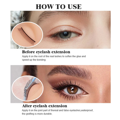 Waterproof and oil resistant eyelash extension adhesive - Vivian