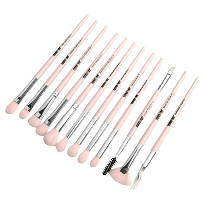 Professional makeup brush set. Consists of 12 pieces. - Vivian