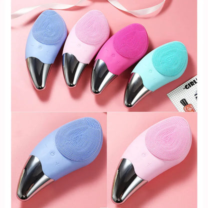 Mini Silicone Electric Facial Cleanser - Vivian