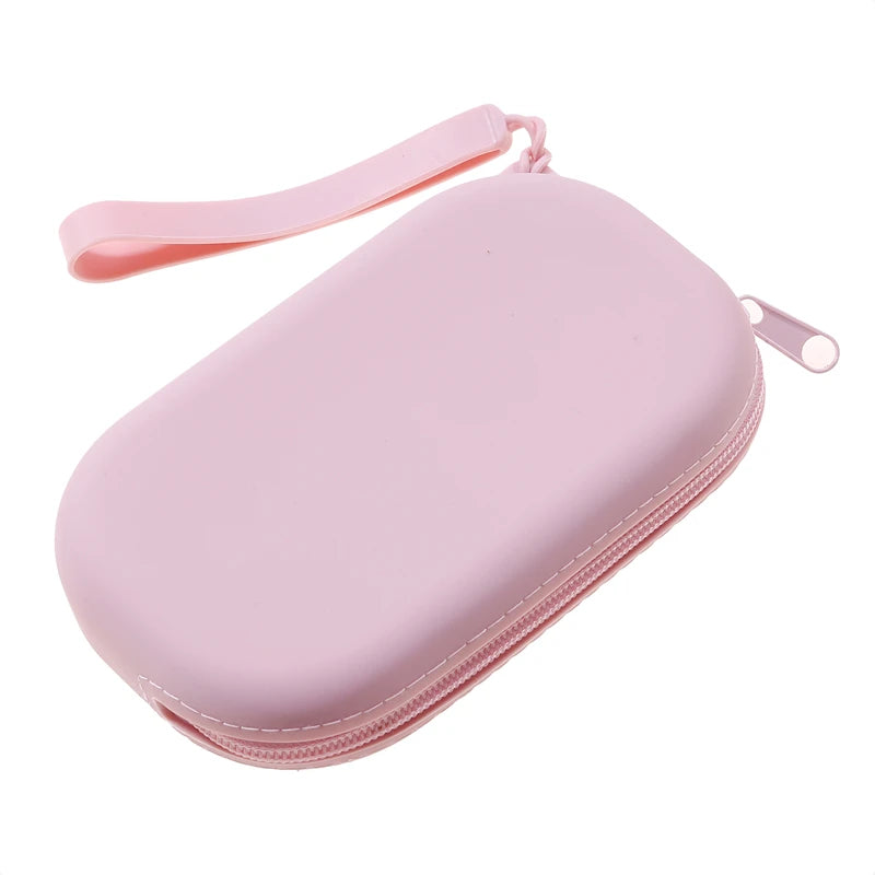 Fashionable makeup brush bag, made of silicone material - Vivian