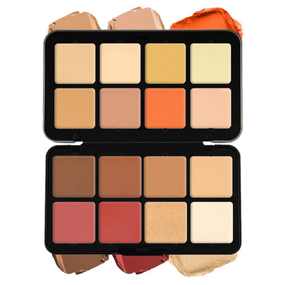 Multi-Color Cream Blush Palette