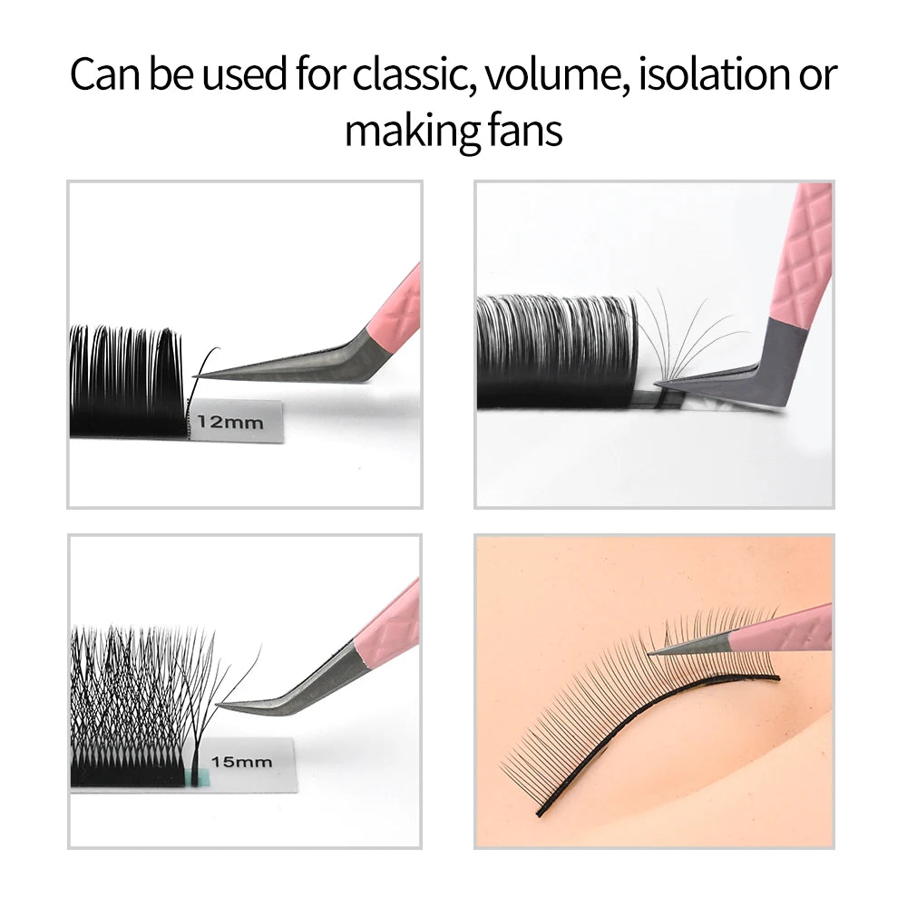 Nano Eyelash Extension Tweezers for Eyebrows - Vivian