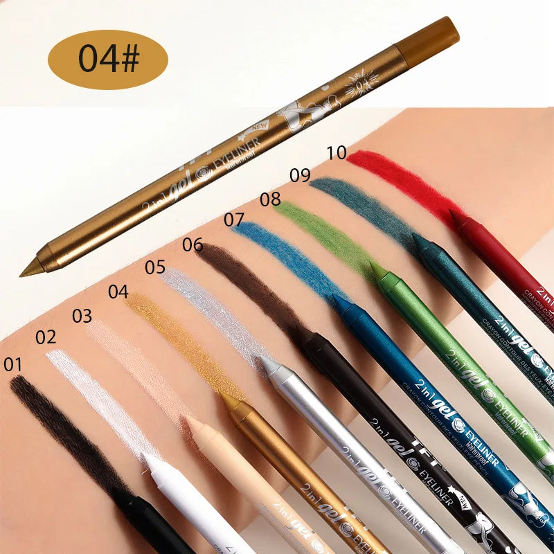 Multicolor Waterproof Eyeliner Pen