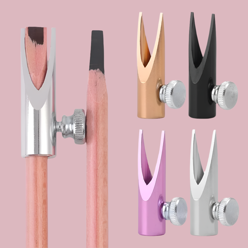 Aluminum Alloy Eyebrow Pencil Sharpener - Vivian