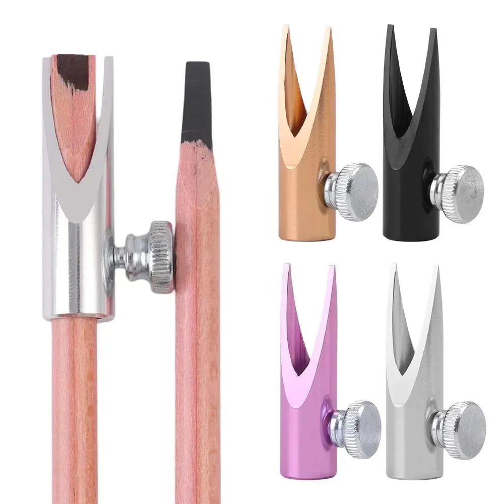 Aluminum Alloy Eyebrow Pencil Sharpener - Vivian