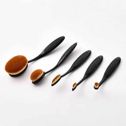 Oval Makeup Brushes - Vivian