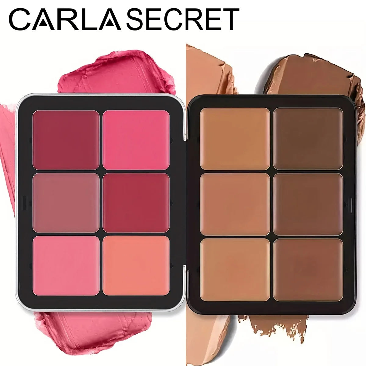 Multi-Color Cream Blush Palette