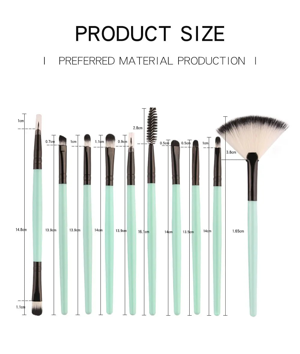 Makeup Brush Set - Vivian