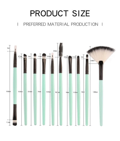 Makeup Brush Set - Vivian