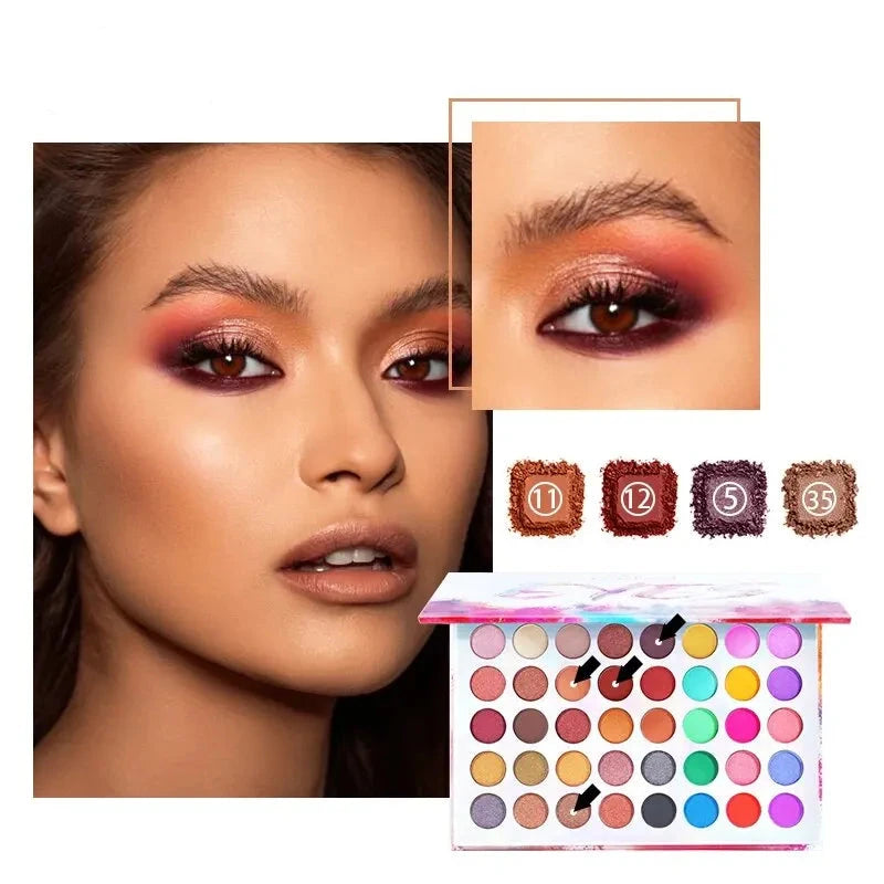 Matte eyeshadow palette