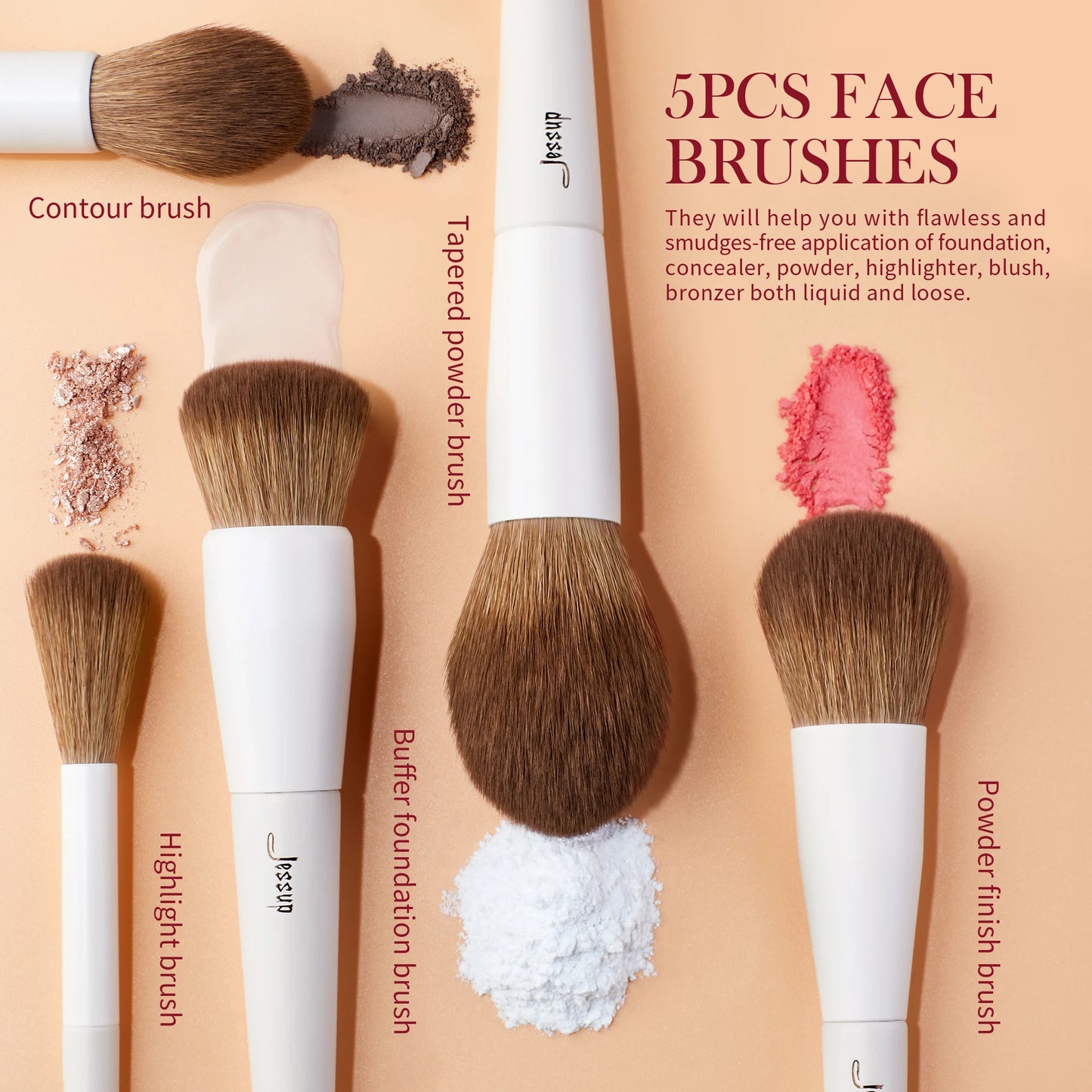 Makeup Brush Set with Gift Box