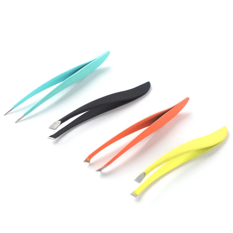 Colorful stainless steel tweezers - Vivian