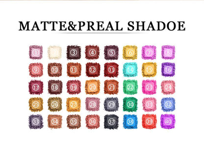 Matte eyeshadow palette