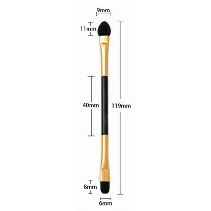 Double ended eyeshadow brushes - Vivian