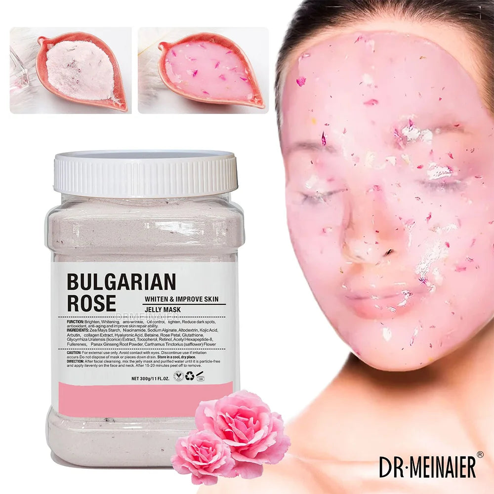 Rose Petals Crystal Jelly Anti-Aging Mask - Vivian