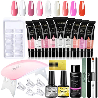 Polymer Gel Kit 15ml for Fast Nail Extension