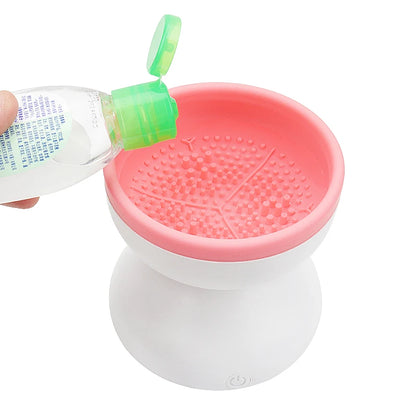 Portable USB Silicone Makeup Brush Cleaner Machine - Vivian