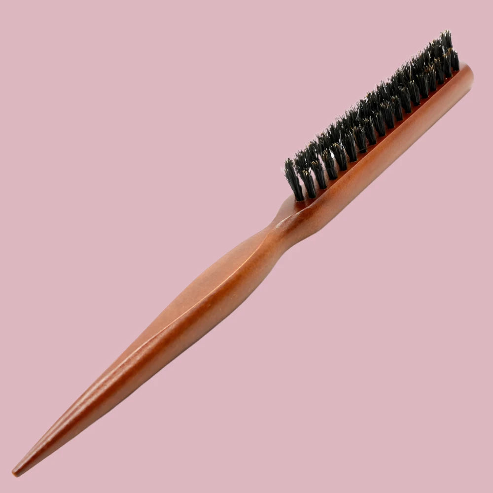 Wooden handle hair comb - Vivian