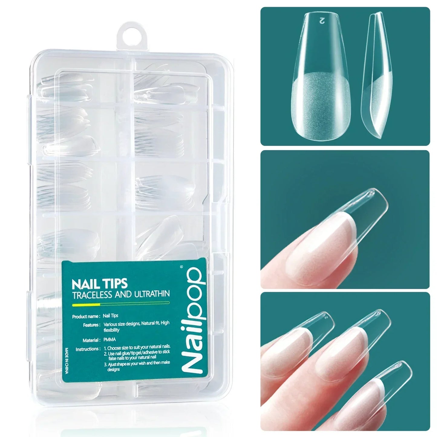 Acrylic Nails Artificial Nails 120pcs