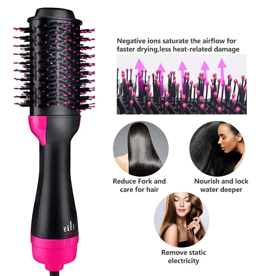 Hot Air Hair Styling Brush - Vivian