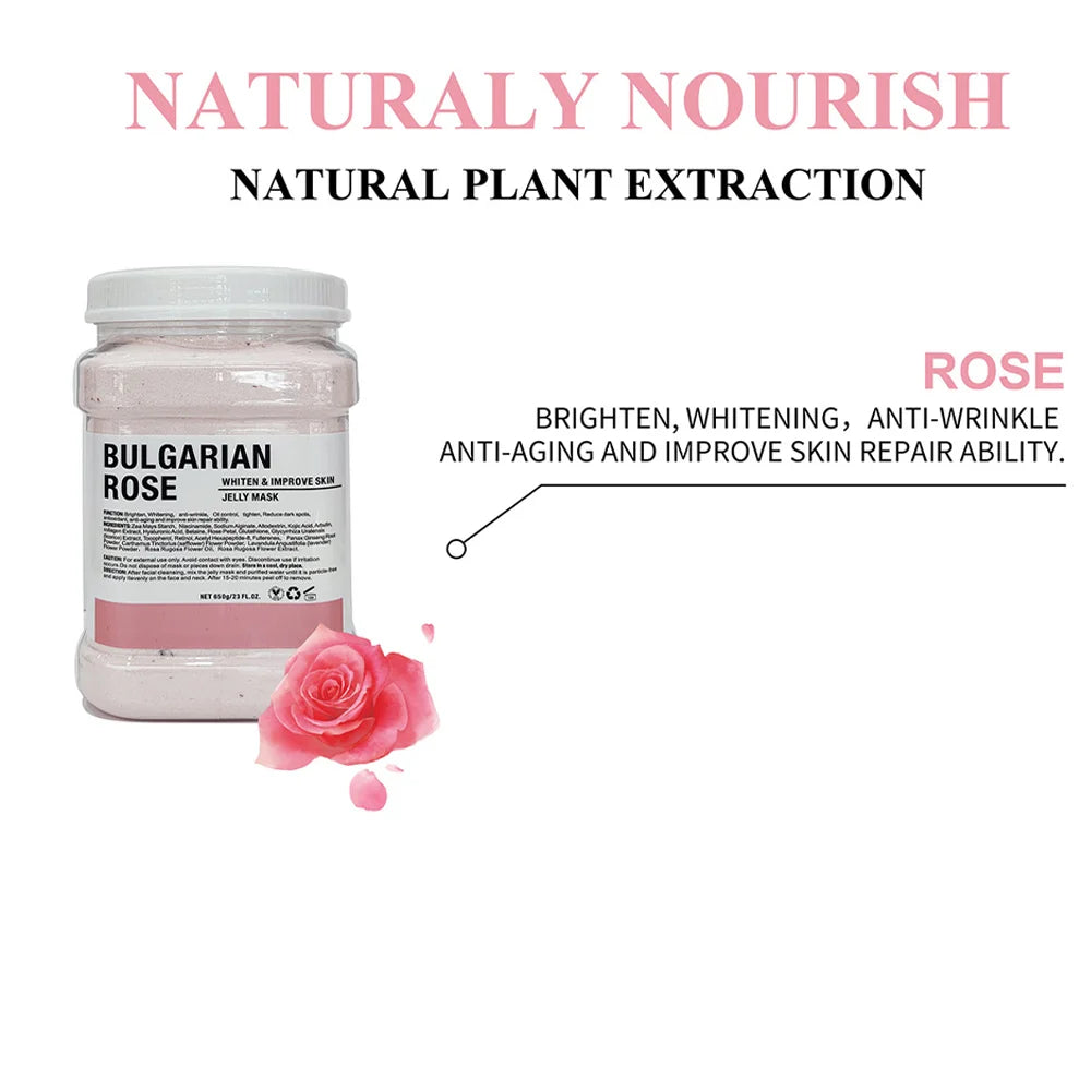 Rose Petals Crystal Jelly Anti-Aging Mask - Vivian